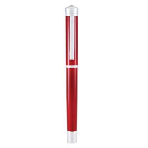 Penna stilografica Strata - tratto medio - fusto rosso - Monteverde - immagine 2