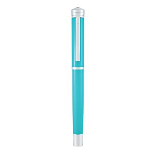Penna stilografica Strata - tratto medio - fusto turchese - Monteverde - immagine 2