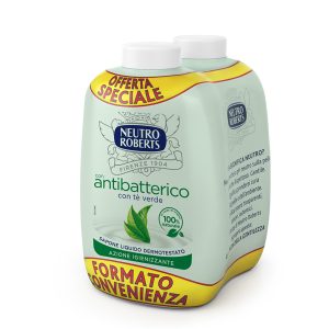 Ricarica bis sapone liquido Antibatterico - 400 ml - Neutro Roberts - immagine 1