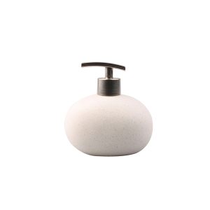 Dispenser sapone liquido linea Stone - bianco - King Collection - immagine 1