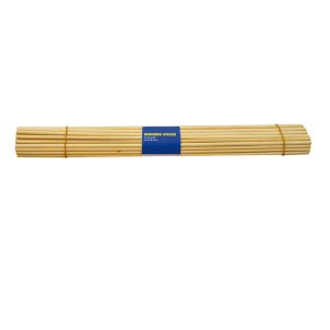 Bastoncini in legno - colore naturale - 40 cm x 4 mm - DECO - conf. 50 pezzi - immagine 1