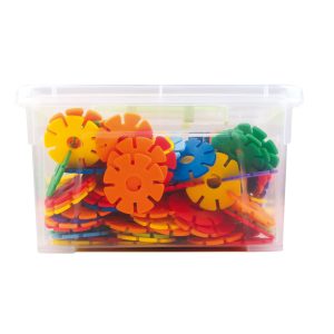 Fiorincasteri in plastica - colori assortiti - CWR - conf. 420 pezzi - immagine 2