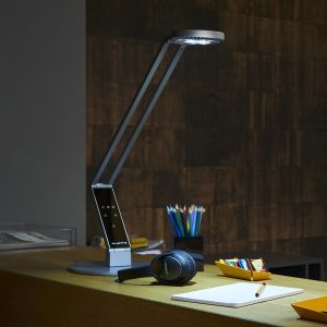 Lampada da tavolo Luctra Radial - 7 W - 680 lm - metallo - argento - Luctra - immagine 1