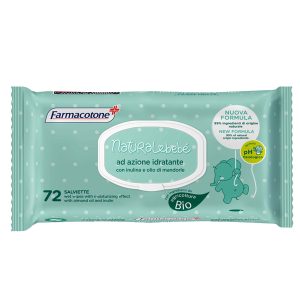 Salviette idratanti Natural Bebé - Farmacotone - busta da 72 pezzi - immagine 1