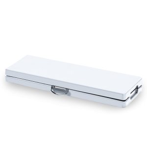 Panca Horeca - pieghevole - 44 x 30 x 183 cm - HDPE - bianco - Garden Friend - immagine 2