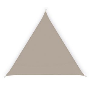 Tenda a vela triangolare ombreggiante - 3,6 x 3,6 x 3,6 m - tortora - Garden Friend - immagine 1