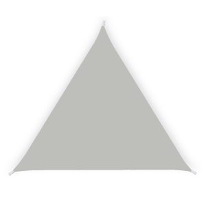 Tenda a vela triangolare ombreggiante - 3,6 x 3,6 x 3,6 m - cenere - Garden Friend - immagine 1