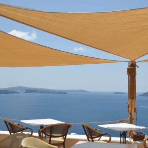 Tenda a vela quadrata ombreggiante - 3 x 3 m - cenere - Garden Friend - immagine 3