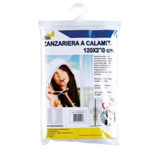 Zanzariera a calamita - 230 x 120 cm - bianco - Garden Friend - immagine 2