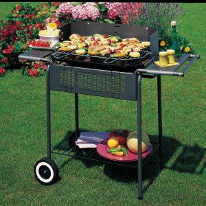 Barbecue Port Camargue - 82 x 45 x 90 cm - acciaio - antracite - Garden Friend - immagine 1