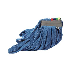 Mop Raptor - a frange tubolari - 350 gr - microfibra - blu - Perfetto - immagine 1