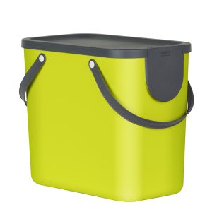 Pattumiera Albula - 25 L - verde lime - Rotho - immagine 1