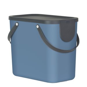 Pattumiera Albula - 25 L - blu horizon - Rotho - immagine 1