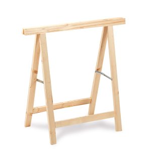 Cavalletto - 74 x 38 x 75 cm - 100 kg - legno - Garden Friend - immagine 1