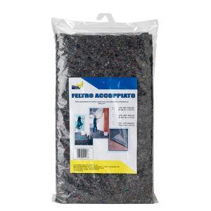 Feltro accoppiato - con base antiscivolo - in busta - 1 x 3,5 m - Garden Friend - immagine 1