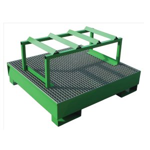 Vasche di raccolta - a tenuta stagna - 4 fusti - 134 x 125 x 30 cm - Carvel - immagine 1