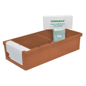 Kit Orto urbano - 115 x 58 x28 cm - terracotta - Verdemax - immagine 1