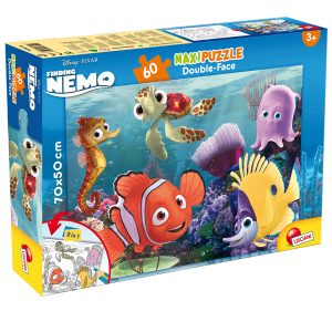 Puzzle Maxi Disney Nemo - 60 pezzi - Lisciani - immagine 1