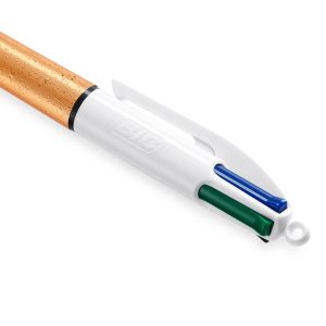 Penna a sfera a scatto 4 colori Party - 1,0 mm - Bic - scatola 12 pezzi - immagine 3