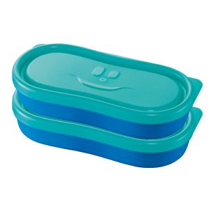 Snack box Picnik Concept - blu - Maped - set 2 pezzi - immagine 1