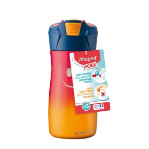 Borraccia Picnik Concept - acciaio inox - 430 ml - rosa corallo - Maped - immagine 1