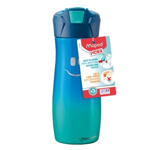 Borraccia Picnik Concept - acciaio inox - 580 ml - blu - Maped - immagine 1