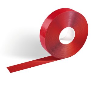 Nastro adesivo DURALINESTRONG 50/05 1021 - permanente - 5 cm x 30 m - rosso - Durable - immagine 1