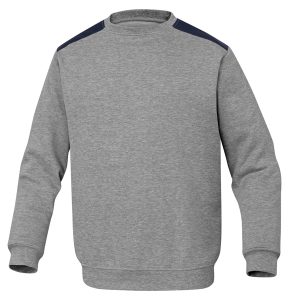 Felpa sportivo Olino - pile - tg. XXL - grigio - Deltaplus - immagine 1