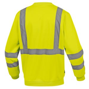 Felpa sportiva Astral - alta visibilità - tg. M - giallo fluo - Deltaplus - immagine 2