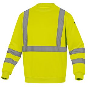 Felpa sportiva Astral - alta visibilità - tg. L - giallo fluo - Deltaplus - immagine 1