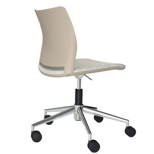 Seduta Home/Office Alpha APGT - senza braccioli - beige - Unist - immagine 2