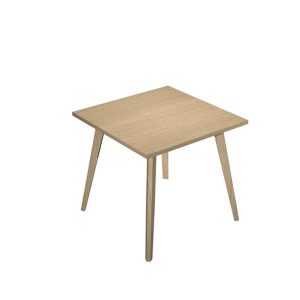 Scrivania Woody - 80 x 80 x H 74,4 cm - rovere - immagine 2