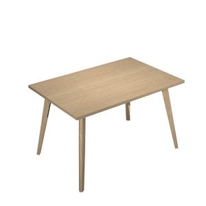 Scrivania Woody - 120 x 80 x H 74,4 cm - rovere / rovere - immagine 1