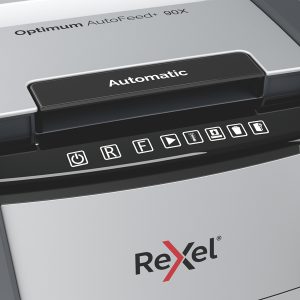 Distruggidocumenti Optimum AutoFeed+ 90X - a frammenti - Rexel - immagine 3