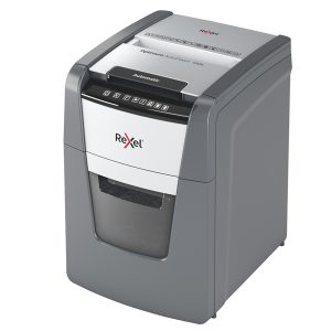 Distruggidocumenti Optimum AutoFeed+ 100X - a frammenti - Rexel - immagine 1