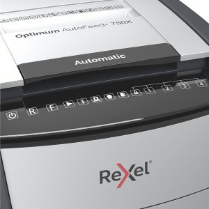 Distruggidocumenti Optimum AutoFeed+ 750X - a frammenti - Rexel - immagine 3