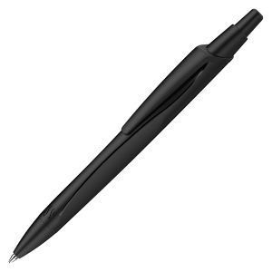 Penna a sfera a scatto Reco - punta media - nero - Schneider - immagine 1
