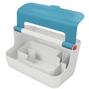 Cassetta portaoggetti Cosy - con maniglia - blu - Leitz - immagine 3