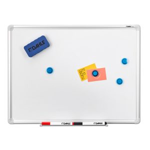 Lavagna bianca Basic - magnetica - 120 x 180 cm - Dahle - immagine 3