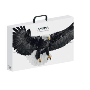Valigetta polionda Animal Friends - 28 x 38 cm - dorso 5 cm - fantasie assortite - Colorosa - immagine 4