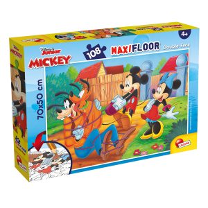 Puzzle Maxi Mickey My Friends - 108 pezzi - Lisciani - immagine 1