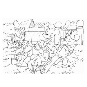 Puzzle Maxi Mickey My Friends - 108 pezzi - Lisciani - immagine 3