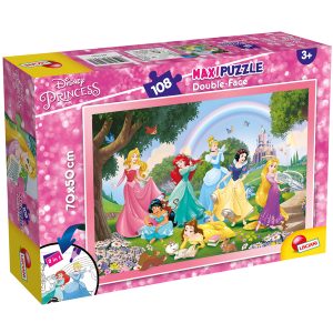 Puzzle Maxi Princess Rainbow World - 108 pezzi - Lisciani - immagine 1