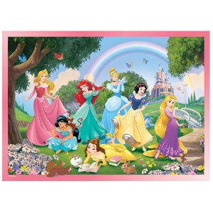 Puzzle Maxi Princess Rainbow World - 108 pezzi - Lisciani - immagine 3