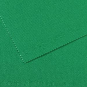 Foglio Mi-Teintes - A4 - 160 gr - verde biliardo - Canson - immagine 1