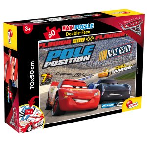 Puzzle Maxi Disney Cars 3 Challenge - 60 pezzi - Lisciani - immagine 1