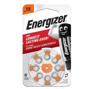 Pila per apparecchi acustici 13 Zinc Air - Energizer - blister 8 pezzi - immagine 1