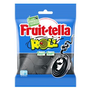 Caramella gommosa - liquirizia roll - formato pocket 90 gr - Fruit-Tella - immagine 1
