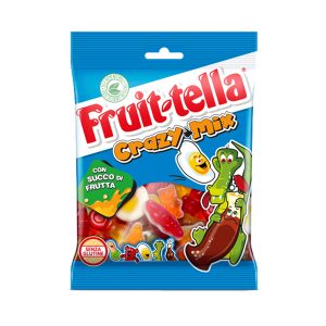 Caramella gommosa - crazy mix - 175 gr - Fruit-Tella - immagine 1