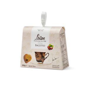 Biscotti al burro Bacetto - in astuccio - 200 gr - Loison - immagine 1